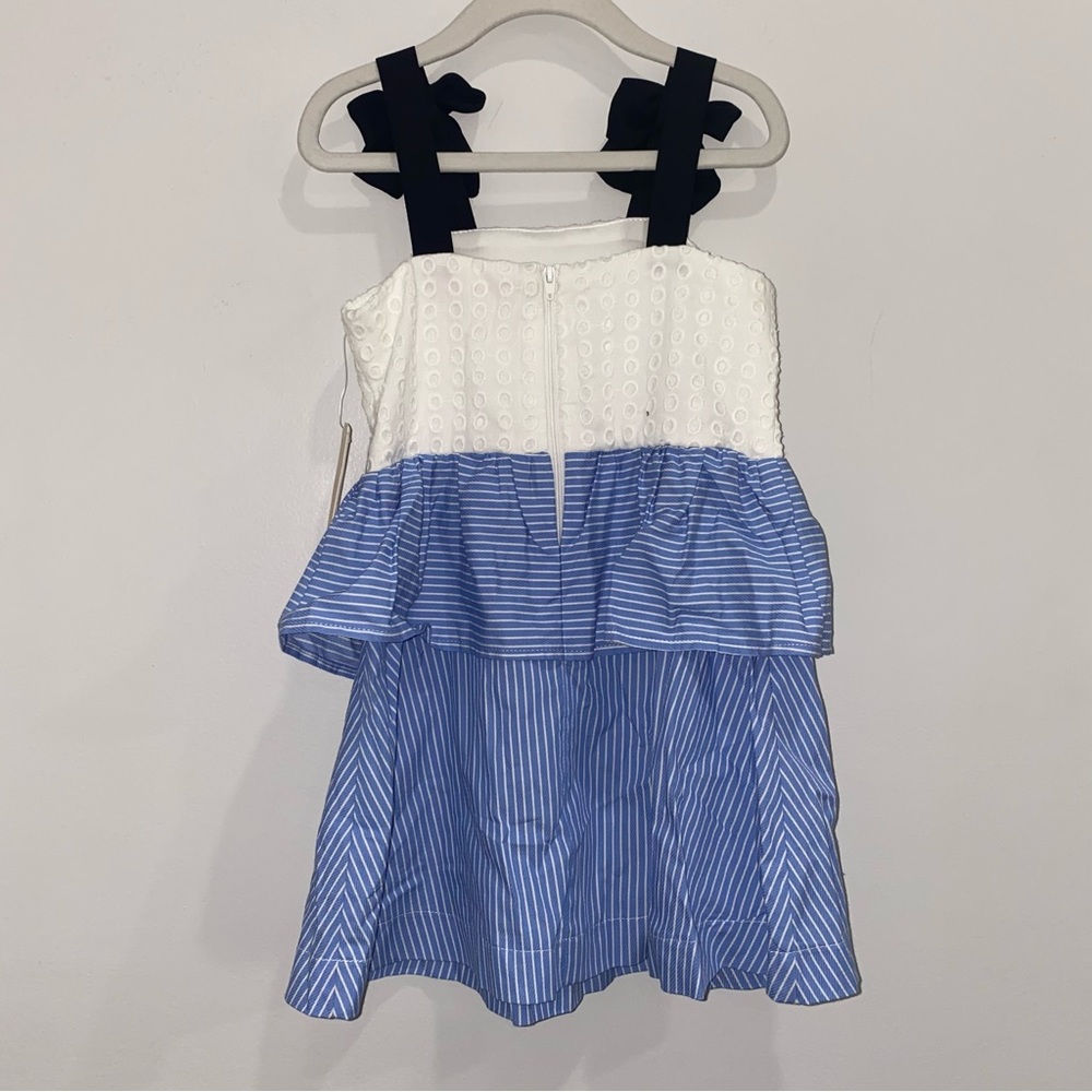 Eyelet Lace Ruffle Dress - Picture 2 of 8